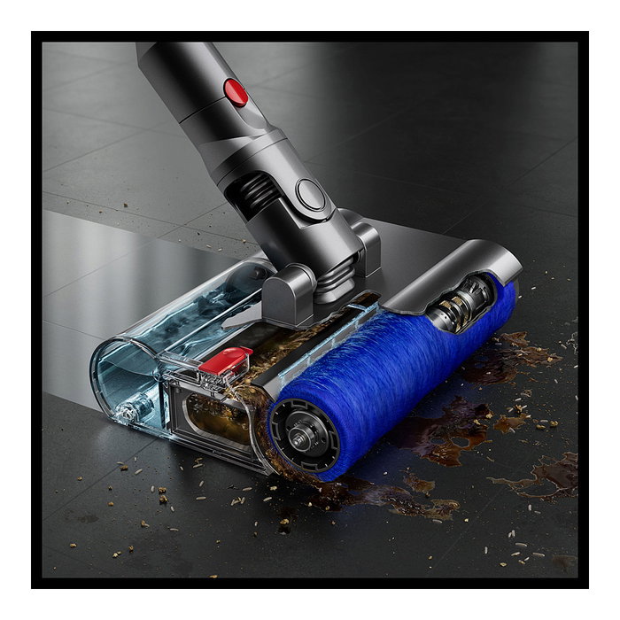 Dyson Cyclone V10 Submarine Aspiradora Escoba 2 en 1 Sin Bolsa Seca y Húmeda Cobre Gris 0,76 L