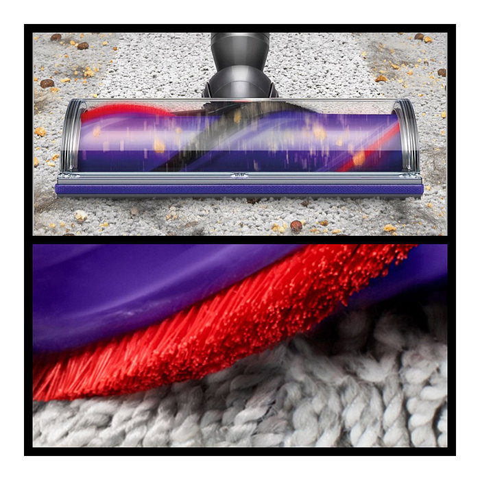 Dyson Cyclone V10 Submarine Aspiradora Escoba 2 en 1 Sin Bolsa Seca y Húmeda Cobre Gris 0,76 L
