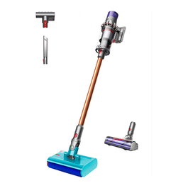 Dyson Cyclone V10 Submarine Aspiradora Escoba 2 en 1 Sin Bolsa Seca y Húmeda Cobre Gris 0,76 L