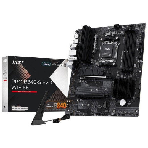 MSI Pro B840-S EVO WIFI6E AMD B840 ATX DDR5