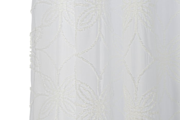 DKD Home Decor Coord cama 1c24 Cortina Boho Blanco 260 x 140 cm (2 Unidades) DKD Home Decor Coord cama 1c24 Cortina Boho Blanco 260 x 140 cm (2 Unidades)
