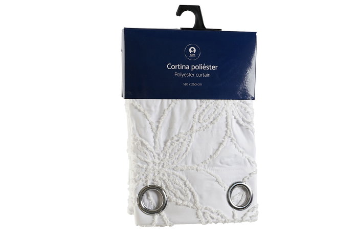 DKD Home Decor Coord cama 1c24 Cortina Boho Blanco 260 x 140 cm (2 Unidades) DKD Home Decor Coord cama 1c24 Cortina Boho Blanco 260 x 140 cm (2 Unidades)