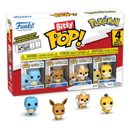 Funko Pokémon Pack de 4 Figuras Bitty POP! Vinyl Series 4