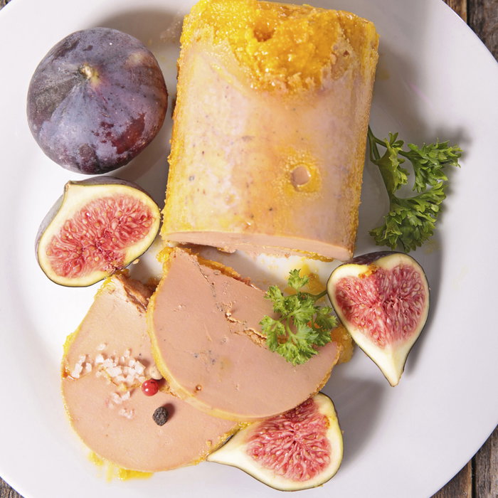 Cook Concept Kit 2 Piezas Foie Gras con Tabla de Bambú y Lira