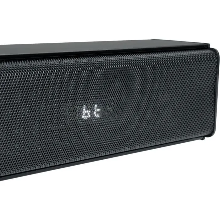 Thomson THO3499550389142 Barra de Sonido Negra Bluetooth 5.3, 120W, Entrada TV ARC/CEC, USB, Ecualizador, Mando a Distancia