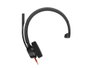 Poly Blackwire 3310 Monaural USB-C con Adaptador USB-C/A, Negro