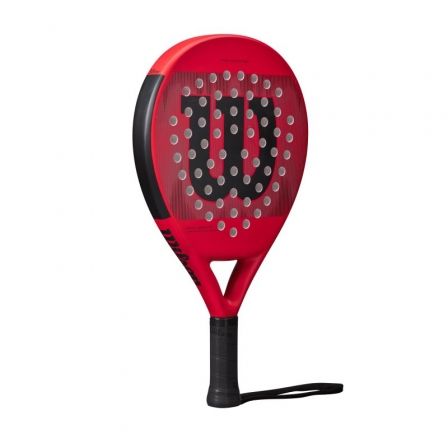 Wilson P STAFF T RDBK Pala de Pádel Pro Staff Team Negra y Roja - Control, Fibra Vidrio, Eva Soft, Sharp Hole, Principiante-Intermedio Wilson P STAFF T RDBK Pala de Pádel Pro Staff Team Negra y Roja - Control, Fibra Vidrio, Eva Soft, Sharp Hole, Principiante-Intermedio