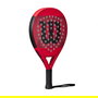 Wilson P STAFF T RDBK Pala de Pádel Pro Staff Team Negra y Roja - Control, Fibra Vidrio, Eva Soft, Sharp Hole, Principiante-Intermedio