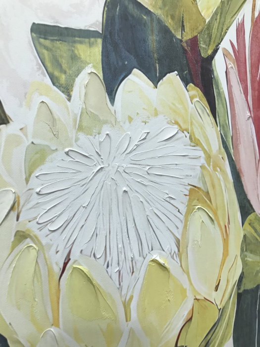 DKD Home Decor Cuadro Lienzo Flores Surtido de 2 Piezas 75x100 cm DKD Home Decor Cuadro Lienzo Flores Surtido de 2 Piezas 75x100 cm