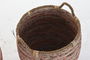DKD Home Decor Cesta Boho Melocotón Natural Ratan Set de 3 Piezas 52 x 58 x 52 cm
