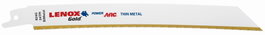Lenox Hojas de sable GOLD para metal 150x22 18D Blíster de 5 unidades