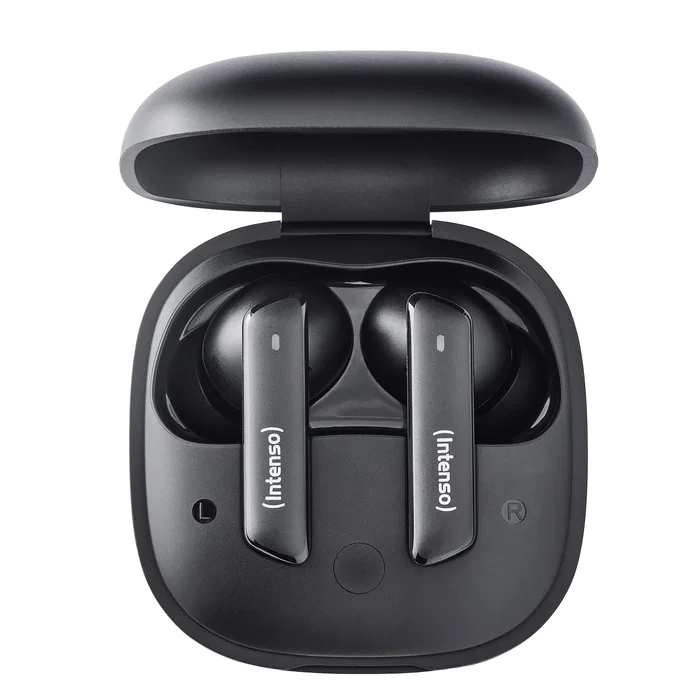 Intenso T500HAE Auriculares True Wireless Stereo (TWS) Intraural con Cancelación Activa de Ruido Híbrida, Bluetooth 5.3, Negro, Hasta 35h Autonomía, IPX4 Intenso T500HAE Auriculares True Wireless Stereo (TWS) Intraural con Cancelación Activa de Ruido Híbrida, Bluetooth 5.3, Negro, Hasta 35h Autonomía, IPX4