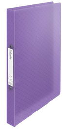 Carpeta De Anillas Esselte Colour Breeze Pp A4 2 An.Redondas 25Mm Malva (Set de 4)