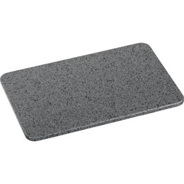 Zassenhaus Tabla de desayuno gris oscuro 25x16x0,9cm