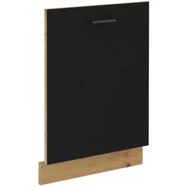 Cuisinier MODENALV Frente de Lavavajillas + Zócalo - 60 cm - Roble Artesanal y Negro Mate
