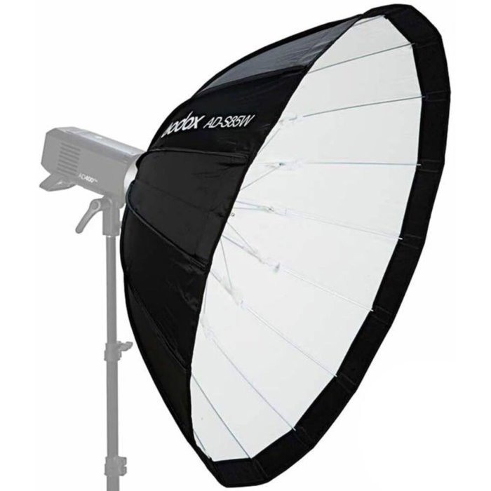 Godox AD-S85W Softbox parabólica blanca de 85 cm para AD400Pro Godox AD-S85W Softbox parabólica blanca de 85 cm para AD400Pro
