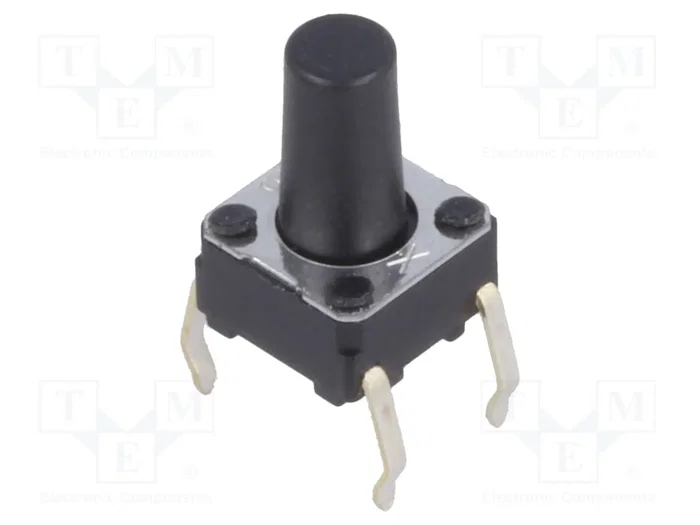 Aratas (Formerly Omron Components) Microconmutador TACT B3F-1070 SPST-NO Aratas (Formerly Omron Components) Microconmutador TACT B3F-1070 SPST-NO