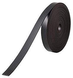 nobo Cinta magnética autoadhesiva 1,0 x 1000,0 cm negro
