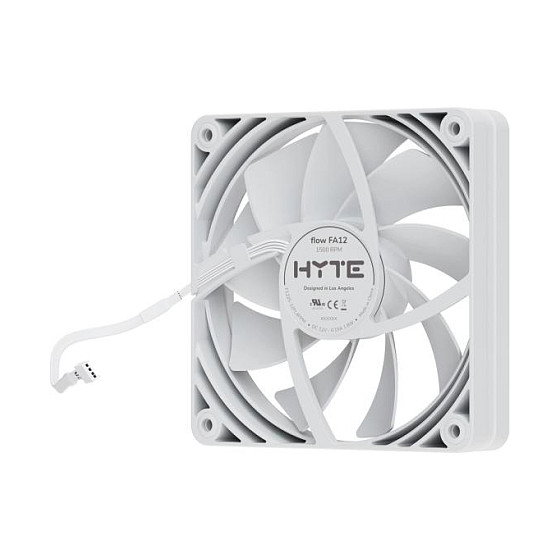 HYTE FA12 Ventilador de 120 mm, Pack de 4, Blanco HYTE FA12 Ventilador de 120 mm, Pack de 4, Blanco