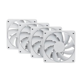 HYTE FA12 Ventilador de 120 mm, Pack de 4, Blanco