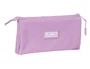Safta Portatodo Triple Munich Basics Lila 22x12x3 cm