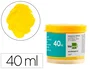 Liderpapel Témpera escolar amarillo 40 ml (Pack de 5)
