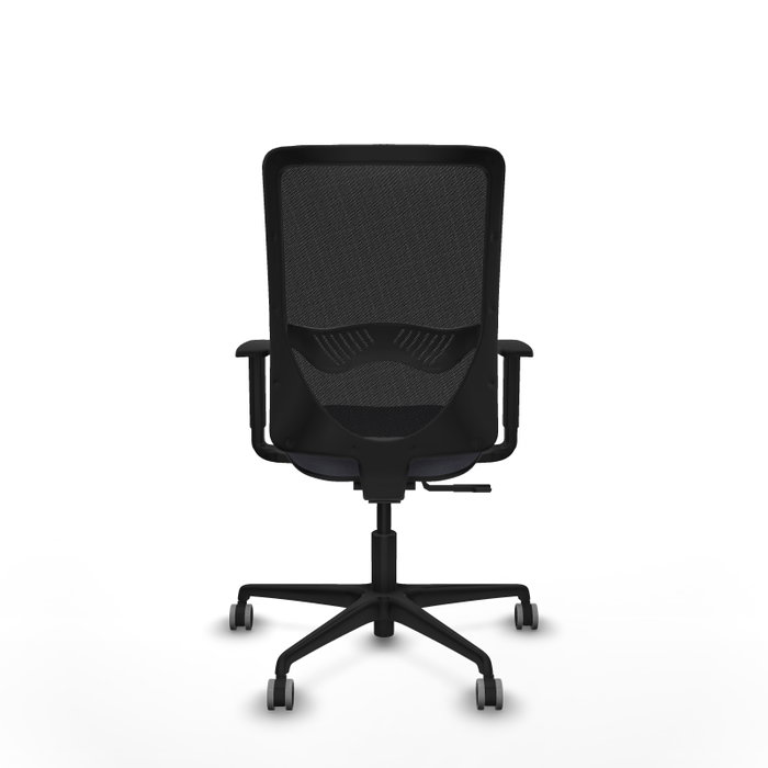 PIQUERAS Y CRESPO Silla de oficina Zulema con mecanismo Sincro, Gris oscuro y Negro PIQUERAS Y CRESPO Silla de oficina Zulema con mecanismo Sincro, Gris oscuro y Negro