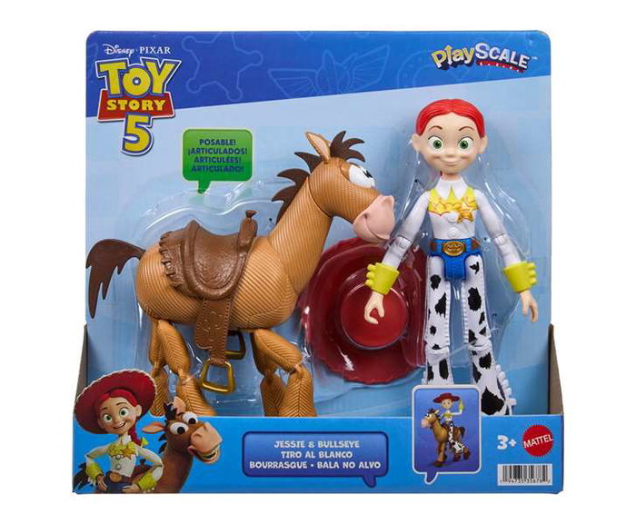 Mattel Toy Story 5 Jessie y Perdigón Pack de 2 Figuras 18 cm Edad 3+