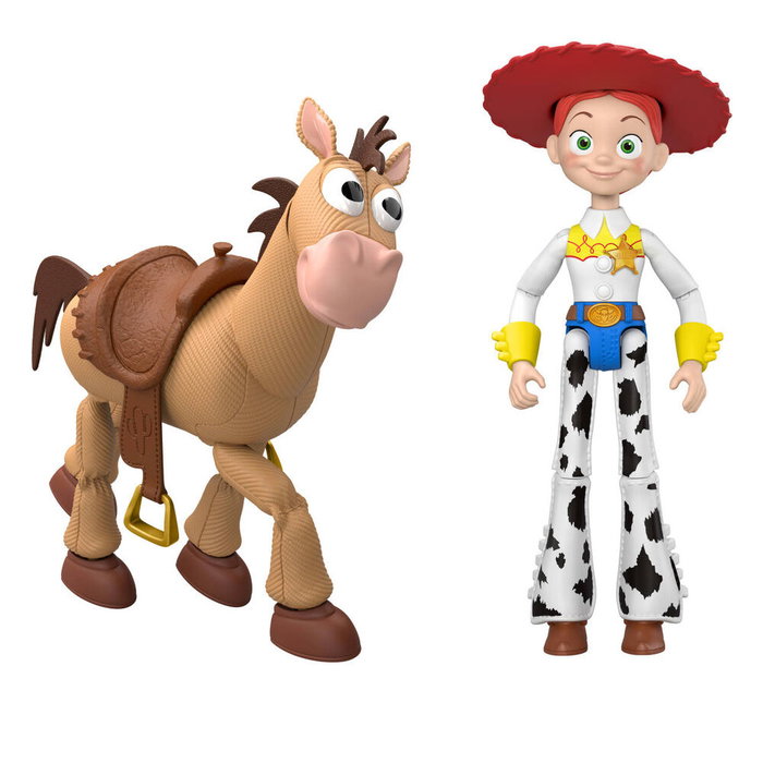 Mattel Pack de 2 Figuras de Acción Jessie y Perdigón Toy Story 5 Disney Pixar Mattel Pack de 2 Figuras de Acción Jessie y Perdigón Toy Story 5 Disney Pixar