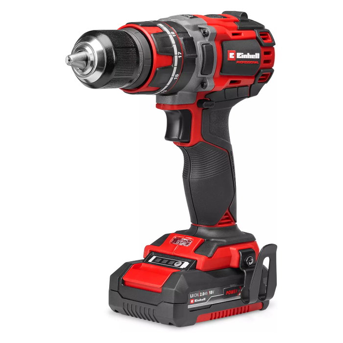 Einhell TP-CD 18/60 Li-i BL Taladro Percutor Inalámbrico con Batería de 2.0 Ah Einhell TP-CD 18/60 Li-i BL Taladro Percutor Inalámbrico con Batería de 2.0 Ah