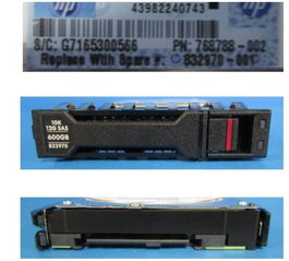 Hewlett Packard Enterprise 600GB 12G 10K SFF SAS DRV HDD