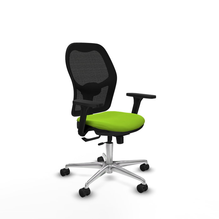 PIQUERAS Y CRESPO Silla de oficina Jorquera Pistacho/Negro con Mecanismo Sincro/Traslack PIQUERAS Y CRESPO Silla de oficina Jorquera Pistacho/Negro con Mecanismo Sincro/Traslack