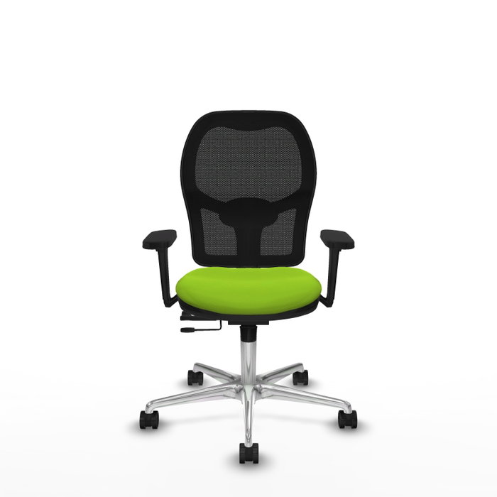 PIQUERAS Y CRESPO Silla de oficina Jorquera Pistacho/Negro con Mecanismo Sincro/Traslack PIQUERAS Y CRESPO Silla de oficina Jorquera Pistacho/Negro con Mecanismo Sincro/Traslack