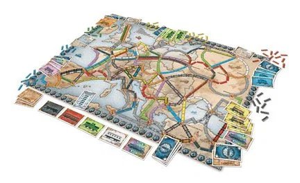 Asmodee ¡Aventureros al Tren! Europa