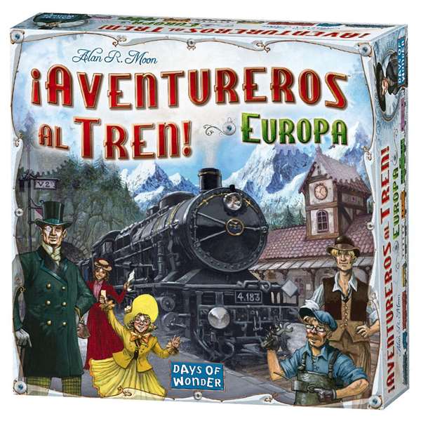 Asmodee ¡Aventureros al Tren! Europa