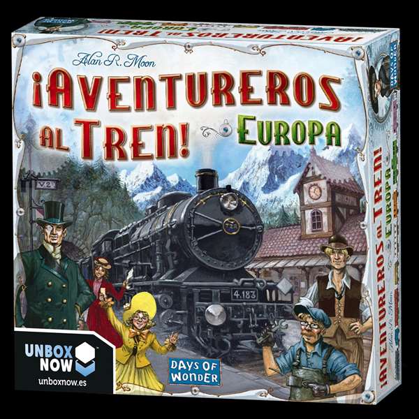 Asmodee ¡Aventureros al Tren! Europa