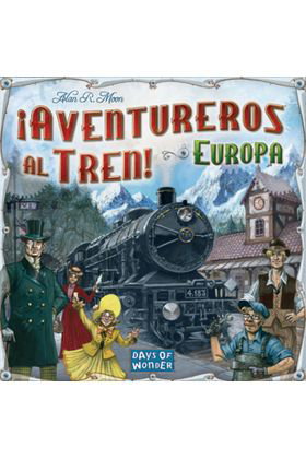 Asmodee ¡Aventureros al Tren! Europa