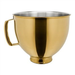 Kitchenaid 5KSM5SSBRG Bol de Acero Inoxidable Oro Radiant con Asa