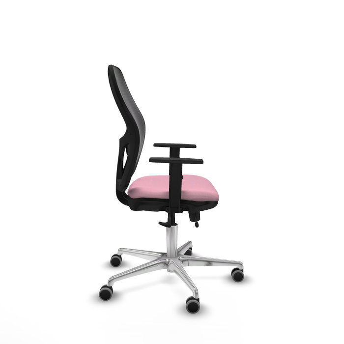 PIQUERAS Y CRESPO Silla de oficina Jorquera Rosa con mecanismo Sincro/Traslack PIQUERAS Y CRESPO Silla de oficina Jorquera Rosa con mecanismo Sincro/Traslack