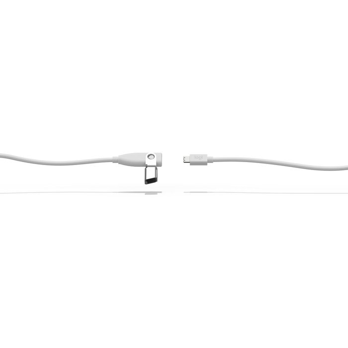 Logitech Rally Mic Pod Extension Cable Blanco 10m
