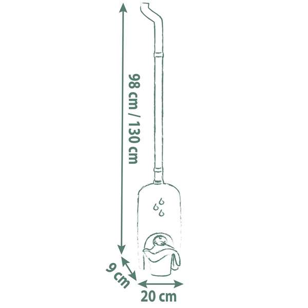Smoby S.Life Recoge Aguas con Canalón, Depósito, Grifo y Regadera