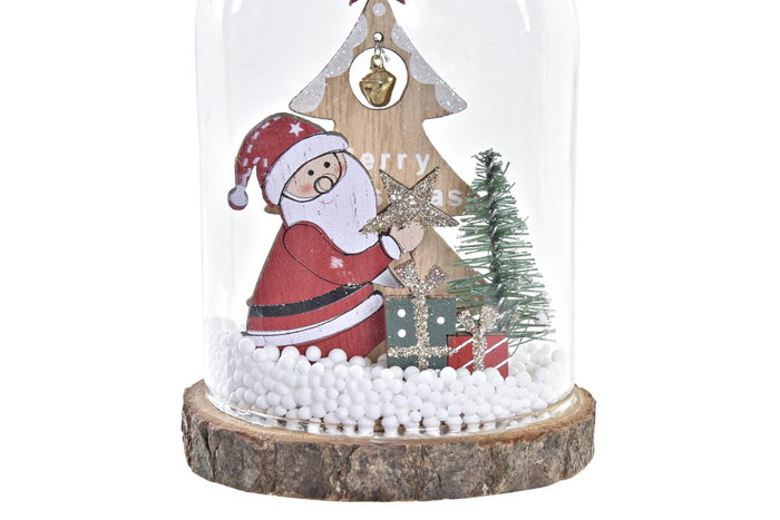 DKD Home Decor Decoración Colgante de Cristal y MDF en Surtido DKD Home Decor Decoración Colgante de Cristal y MDF en Surtido