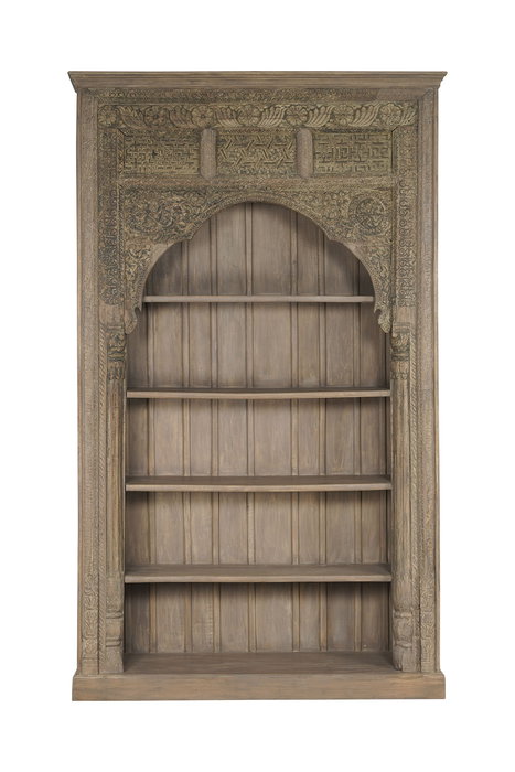 DKD Home Decor Estantería 56 x 272 x 168 cm Teca 4 Estantes DKD Home Decor Estantería 56 x 272 x 168 cm Teca 4 Estantes