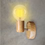 GSC Evolution Foco de techo simple Serie Kestila E27 Madera