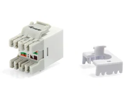 EQUIP Conector Keystone Cat.6 Slim Blanco (Pack de 8)