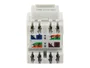 EQUIP Conector Keystone Cat.6 Slim Blanco (Pack de 8)