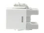 EQUIP Conector Keystone Cat.6 Slim Blanco (Pack de 8)