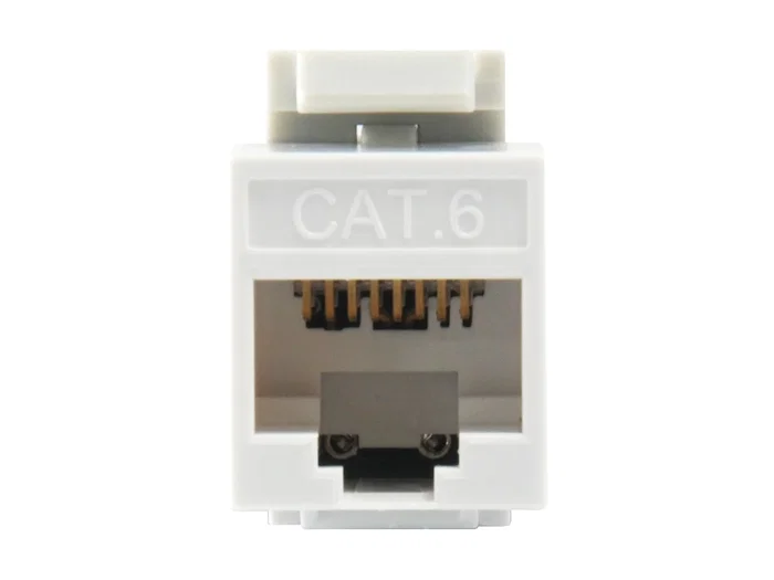 EQUIP Conector Keystone Cat.6 Slim Blanco (Pack de 8) EQUIP Conector Keystone Cat.6 Slim Blanco (Pack de 8)