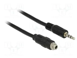 DeLOCK Cable de Audio 3,5 mm Macho a Hembra 1 m