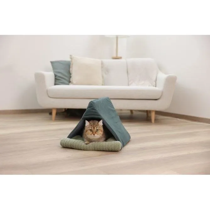 Kerbl Cama Gatos ANNE 45 x 40 x 34 cm Verde KER4018653388006